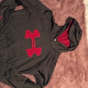 Under armor hoodie w/ bonus fuzzy pullover